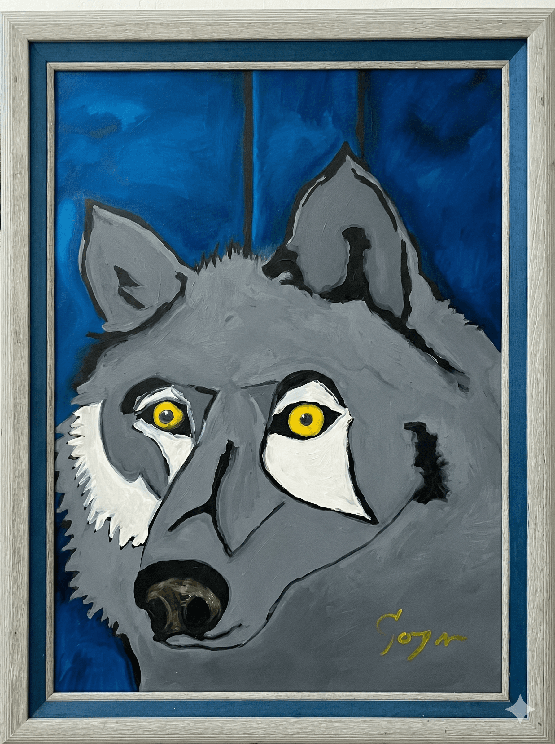 Billy Soza War Soldier, Siberian Black from the Aspen Wolf Series