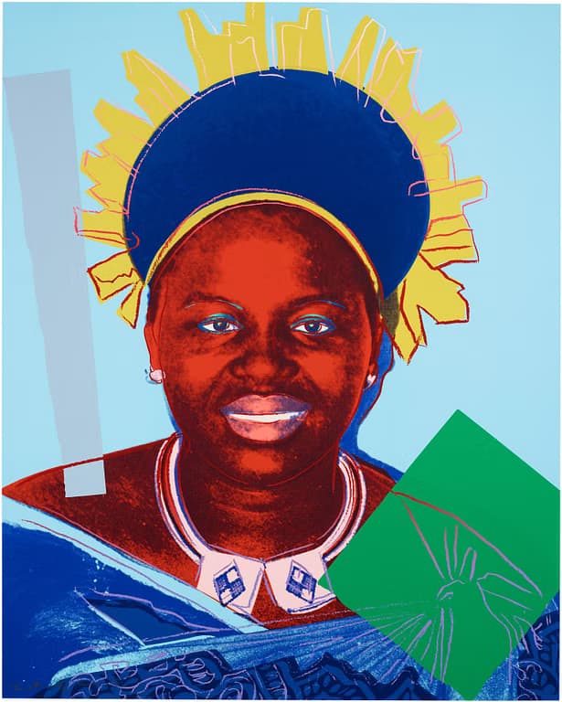 Andy Warhol, Queen Ntombi Twala of Swaziland